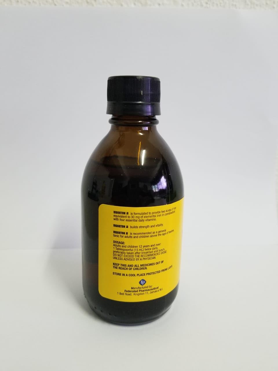 Iron and Vitamin Tonic Supplement – 1 Bottle - YARD VIBES JA