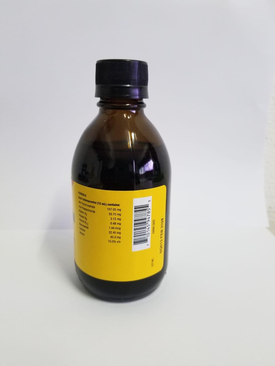 Iron and Vitamin Tonic Supplement – 1 Bottle - YARD VIBES JA