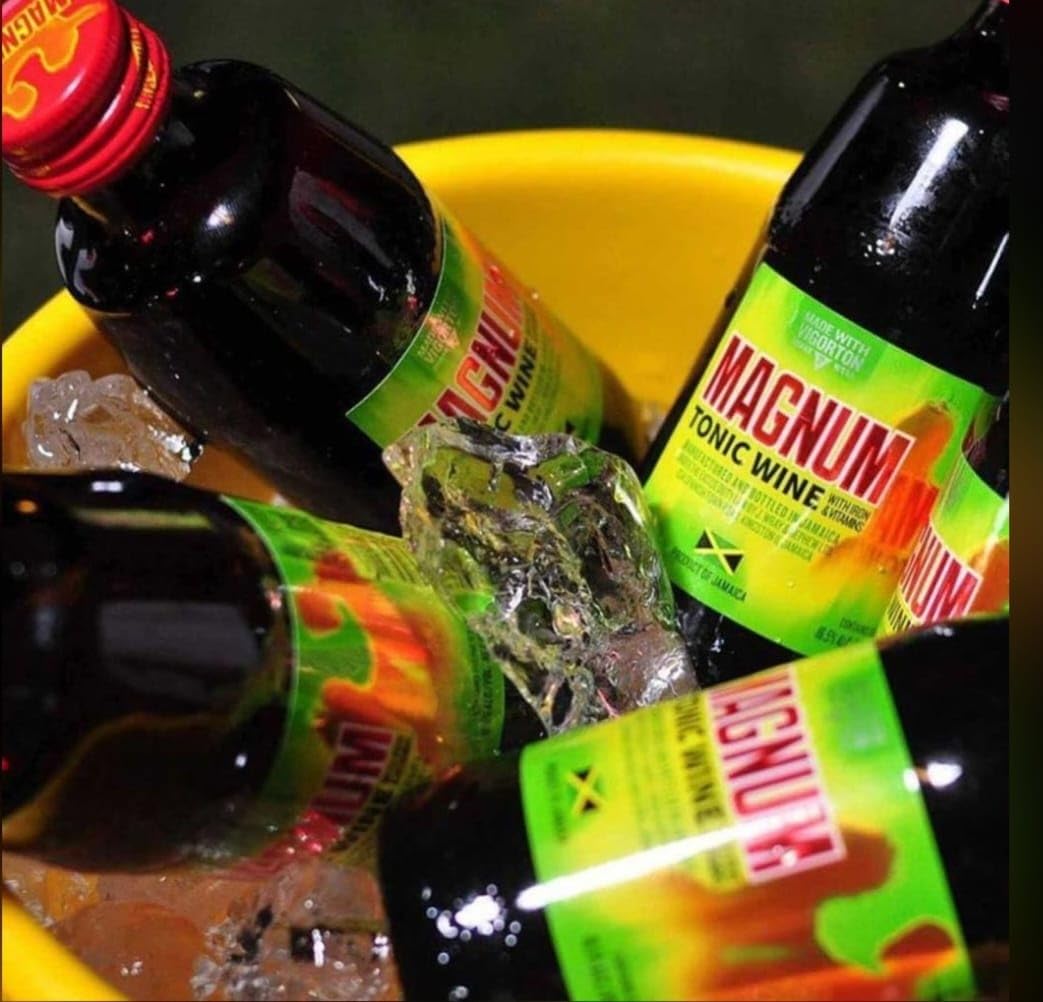 Magnum Tonic Iron & Vitamin Supplement Drink (Case 24) - YARD VIBES JA